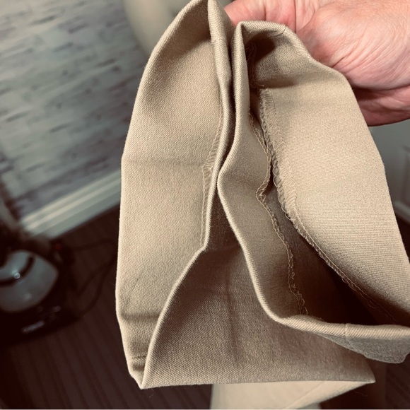 Lauren Ralph Lauren Beige High Waist Stretch Pants Slim Fit Casual Dress Sz 10 - Picture 7 of 10